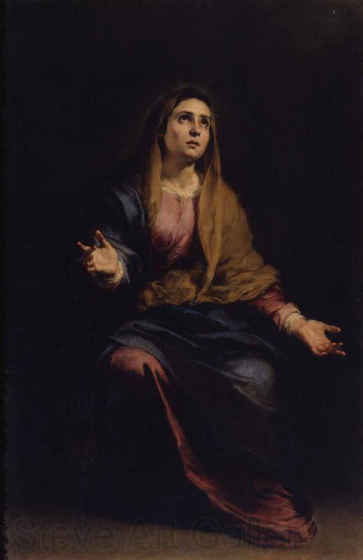 Bartolome Esteban Murillo Dolorosa Madonna Germany oil painting art